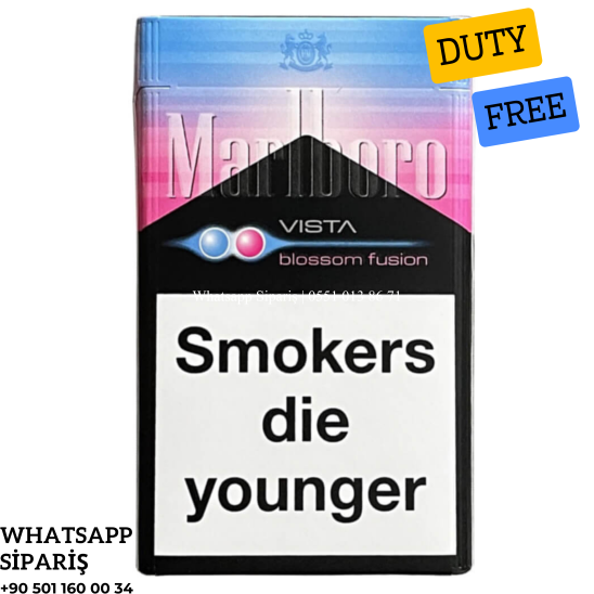 Marlboro Vista Blossom Fusion Sigara ( Kiraz Çiçeği ve Mentol ) x10 Paket