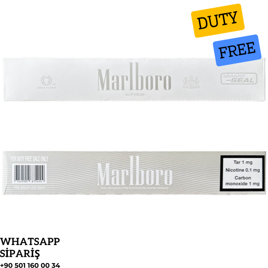 Marlboro White Beyaz  - Hafif İçim Sigara x10 Paket