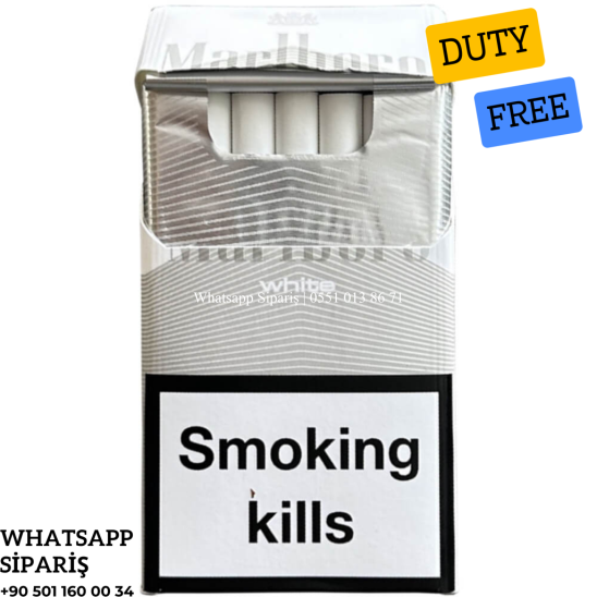 Marlboro White Beyaz  - Hafif İçim Sigara x10 Paket