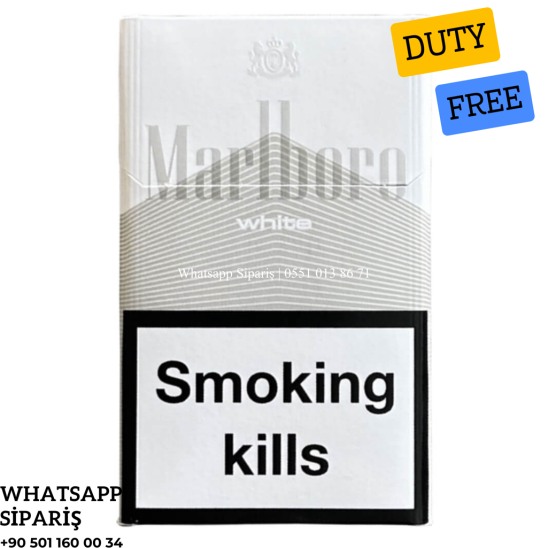 Marlboro White Beyaz  - Hafif İçim Sigara x10 Paket