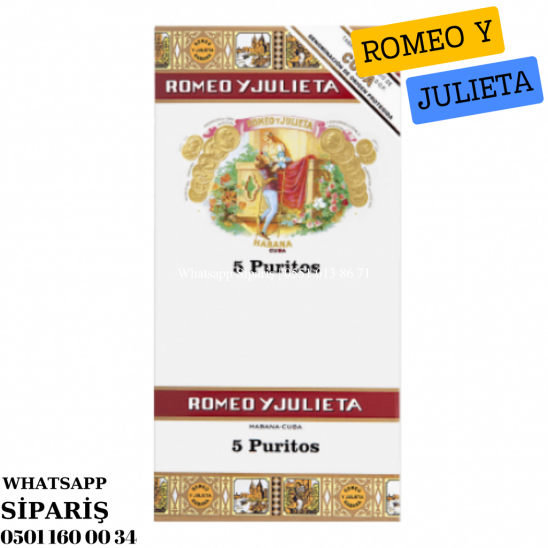 Romeo y Julieta Puritos 5'li Cigarillos 1 Paket