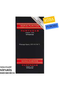 Partagas Puritos 5'li Cigarillos 1 Paket