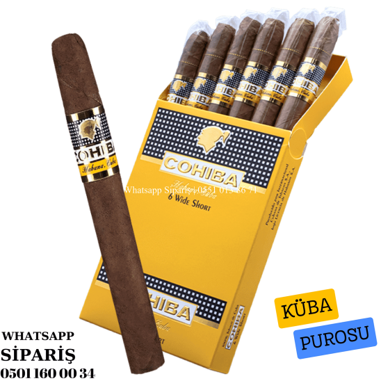 Cohiba Wide Short 6'lı Puro Paket Cohiba Wide Short 6'lı Puro Paket