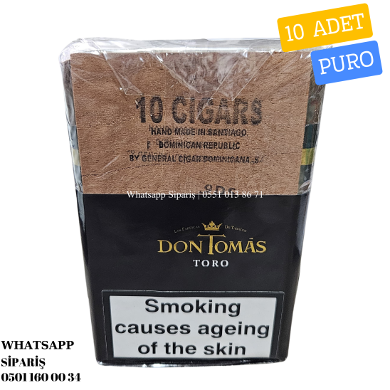 Don Tomás Dominican Bundle Toro 10'lu Puro