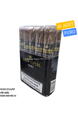 Don Tomás Dominican Bundle Toro 10'lu Puro