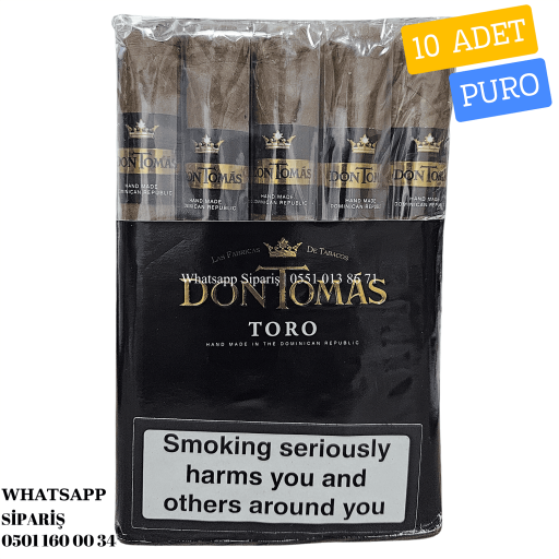 Don Tomás Dominican Bundle Toro 10'lu Puro