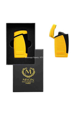 Myon 2 Pürmüz Alev Delicili Puro Çakmağı Sarı