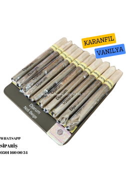Djarum Sigarillo No5 Beige  (Karanfil ve Vanilya Aromalı) 1 Paket
