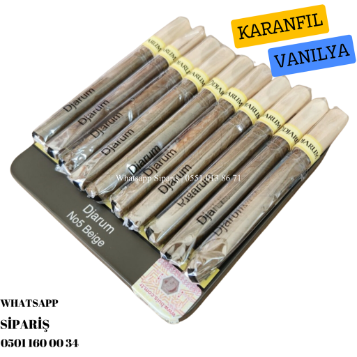 Djarum Sigarillo No5 Beige  (Karanfil ve Vanilya Aromalı) 1 Paket