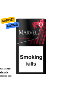 Marvel Compact Red Energy Sigara x10 Paket