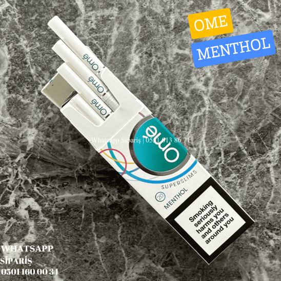 Ome Menthol Süperslim x10 Paket Sigara