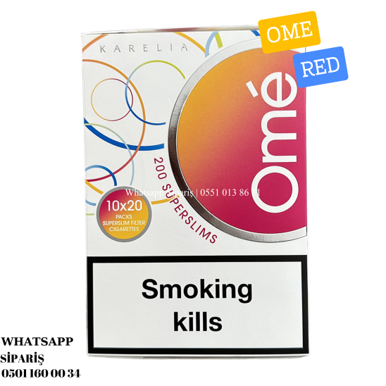 Ome Red Süperslims x10 Paket Sigara