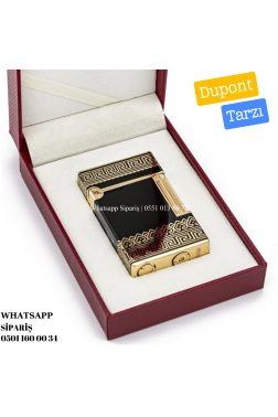 Özel Kutulu Dupont Tarz Gazlı Çakmak