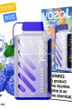 Vozol Gear Power 20000 PUFF Blue Razz ice