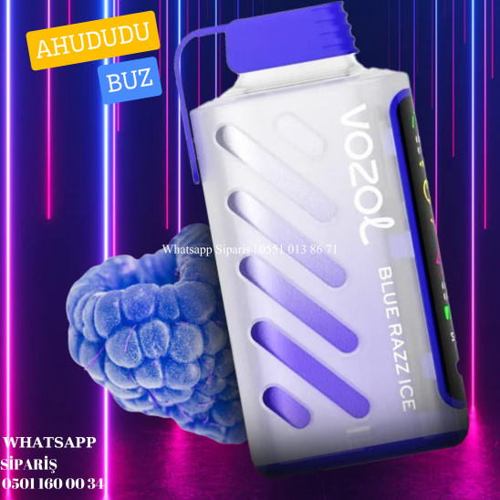 Vozol Gear Power 20000 PUFF Blue Razz ice