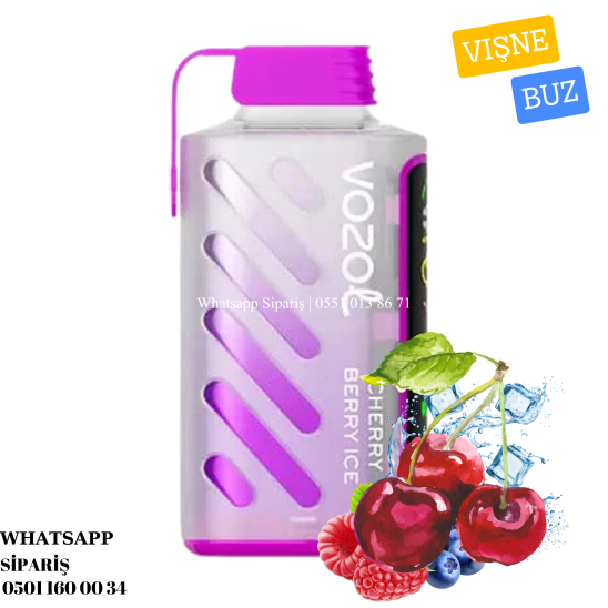 Vozol Gear Power 20000 PUFF Cherry Berry ice