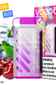 Vozol Gear Power 20000 PUFF Cherry Berry ice