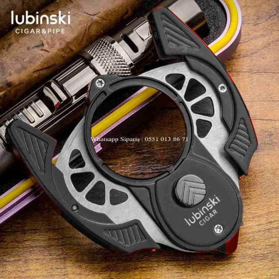 Lubinski Optimus Yaprak Puro Makası Siyah Kılıflı (70Ring)