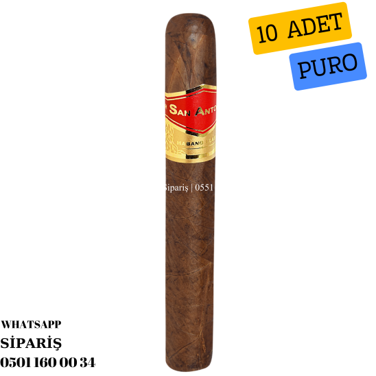 San Antonio Geniales Habano Oscuro 10'lu Puro Paket