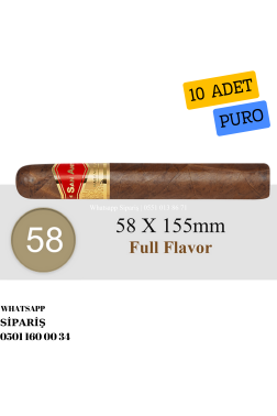 San Antonio Geniales Habano Oscuro 10'lu Puro Paket