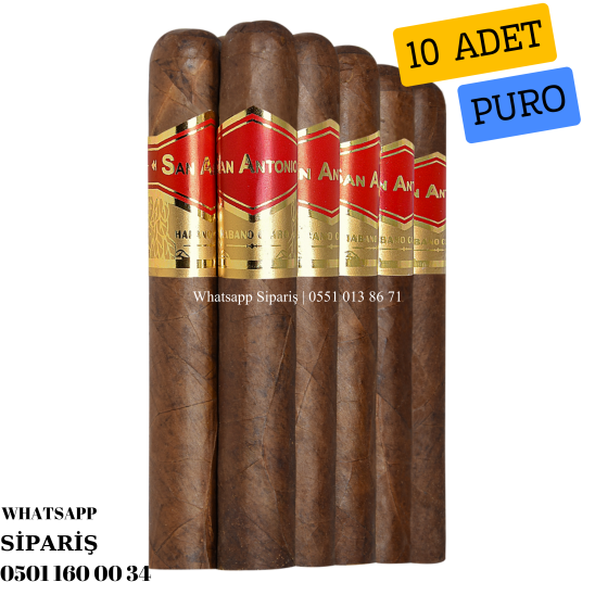 San Antonio Geniales Habano Oscuro 10'lu Puro Paket