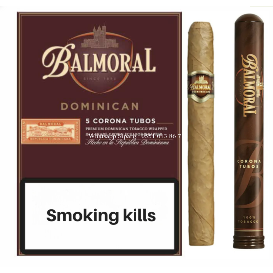 Balmoral Dominican Corana Tubos 5'li Puro Paket