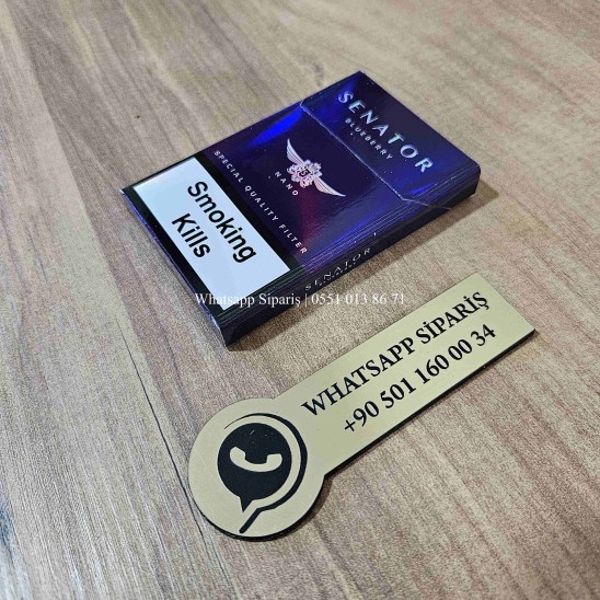 Senator Blueberry (Yaban Mersini) Aroma Sigara x10 Paket