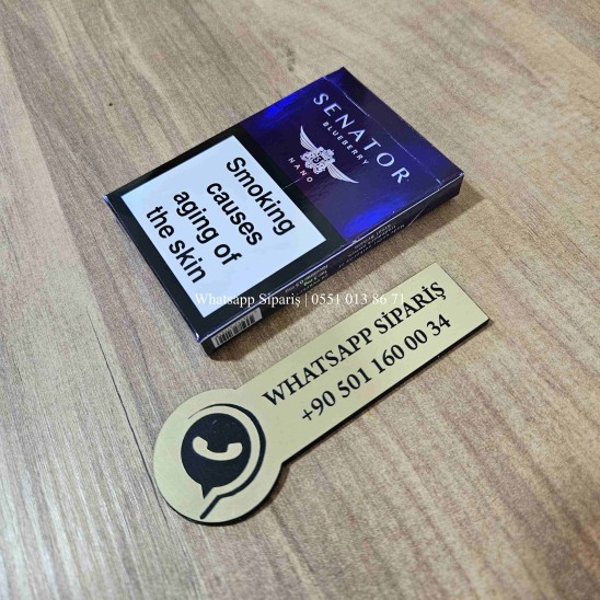 Senator Blueberry (Yaban Mersini) Aroma Sigara x10 Paket