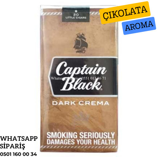 Captain Black Çikolata ( Dark Crema ) Sigara x10 Paket
