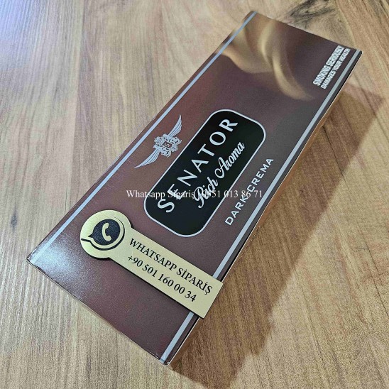 Senator Rich Aroma Dark Crema İthal Sigara x10 Paket