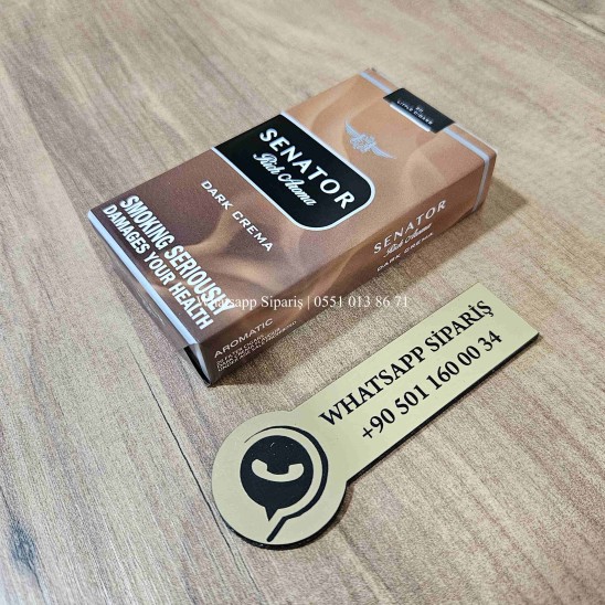 Senator Rich Aroma Dark Crema İthal Sigara x10 Paket