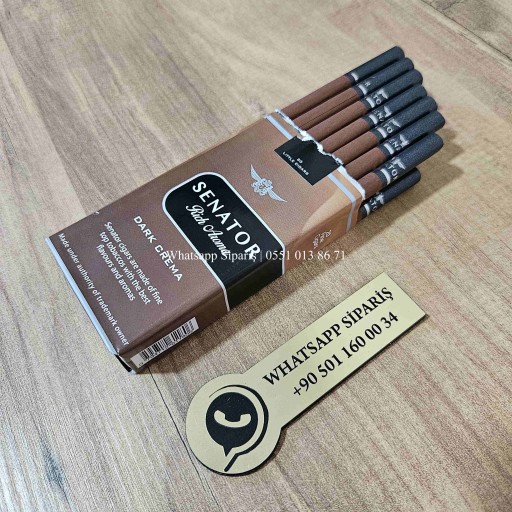 Senator Rich Aroma Dark Crema İthal Sigara x10 Paket