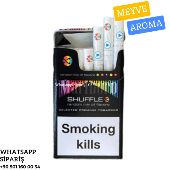 Marlboro Shuffle İthal Sigara ( Mentol ) & ( Karışık Meyve ) x10 Paket