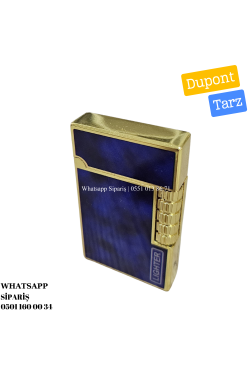 Black Martın Dupont Tarz Gazlı Çakmak
