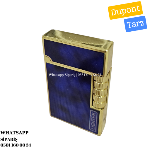 Black Martın Dupont Tarz Gazlı Çakmak