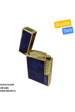 Black Martın Dupont Tarz Gazlı Çakmak