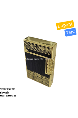 Black Martın Dupont Tarz Gazlı Çakmak