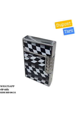 Black Martın Dupont Tarz Gazlı Çakmak