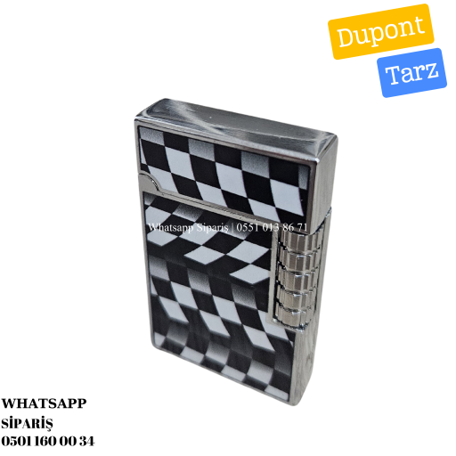 Black Martın Dupont Tarz Gazlı Çakmak