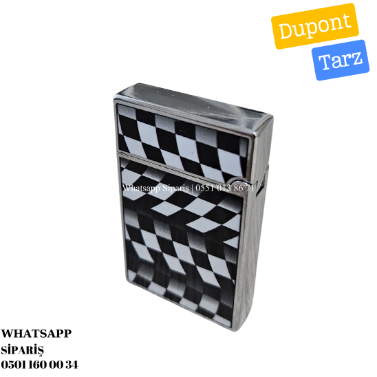Black Martın Dupont Tarz Gazlı Çakmak