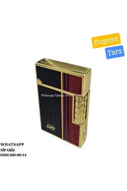 Black Martın Dupont Tarz Gazlı Çakmak