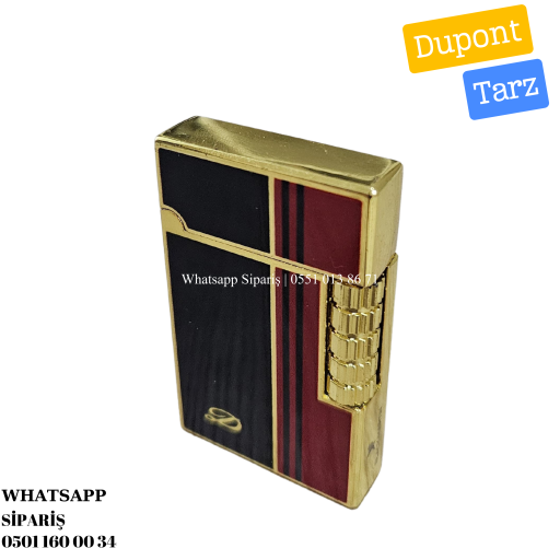 Black Martın Dupont Tarz Gazlı Çakmak