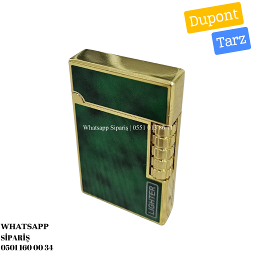 Black Martın Dupont Tarz Gazlı Çakmak