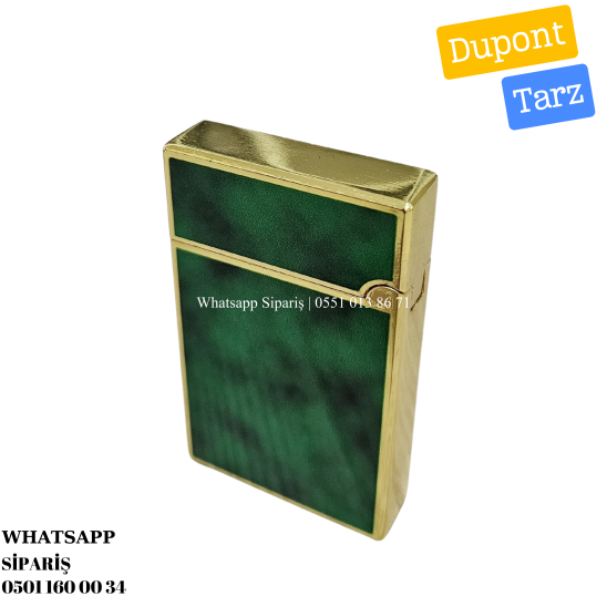 Black Martın Dupont Tarz Gazlı Çakmak