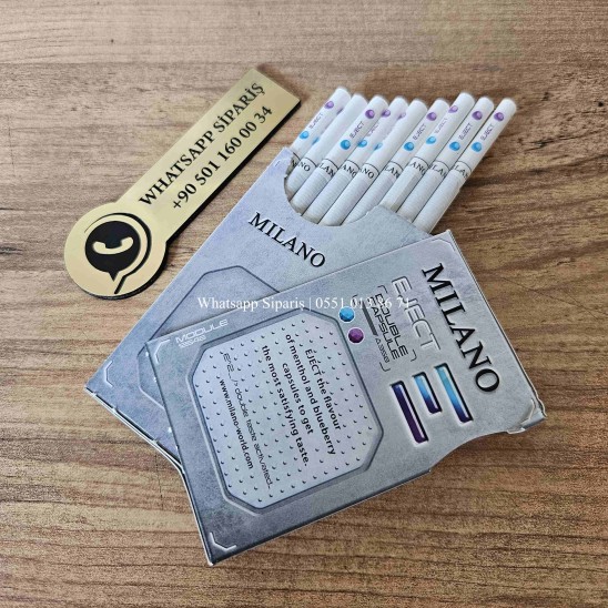 Milano Eject Double Click Sigara - Mentol ve Böğürtlen x10 Paket Sigara