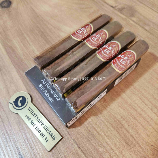 AJ Fernandez Blend 15 Robusto 4'lü Puro Paket