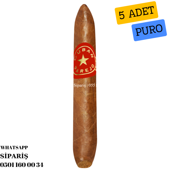 Cuban Parejo Serie Zafadores Tradicionales 5'li Puro Paket