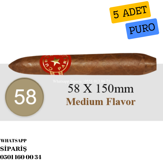 Cuban Parejo Serie Zafadores Tradicionales 5'li Puro Paket