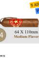 Cuban Parejo Serie Zafadores Cortos 5'li Puro Paket
