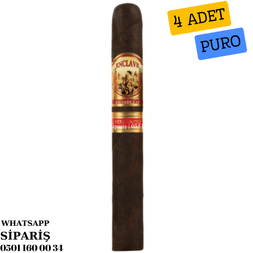 AJ Fernandez Enclave Broadleaf Toro 4'lü Puro Paket